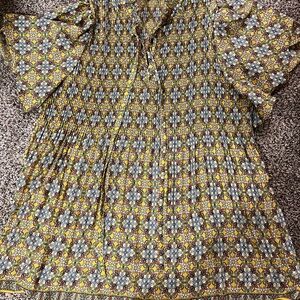 Floral Patterned Women's Top